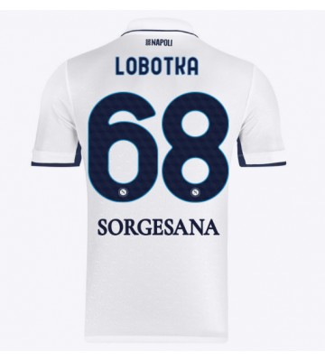 SSC Napoli Stanislav Lobotka #68 Udebanetrøje 2024-25 Kort ærmer